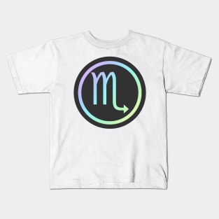 Rainbow Zodiac - Scorpio Kids T-Shirt